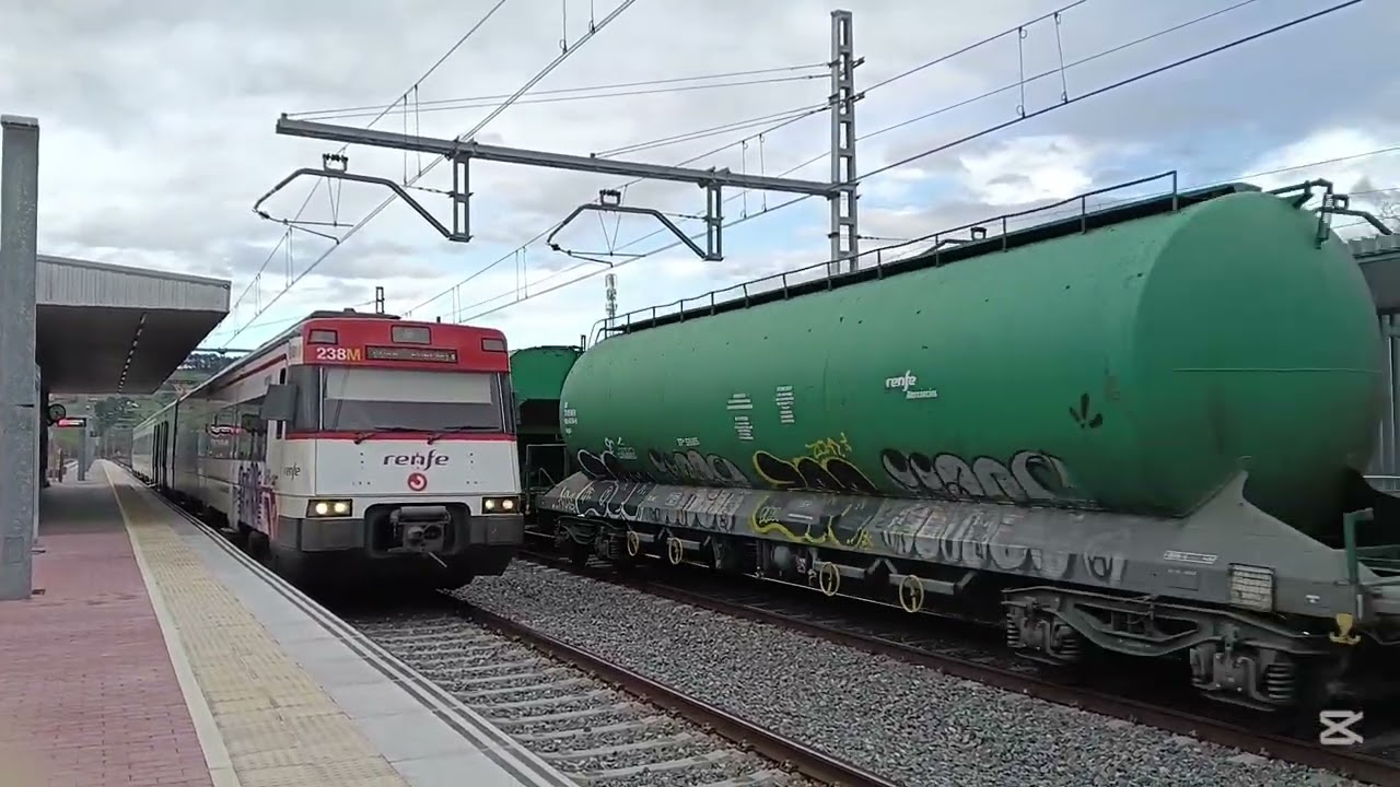 jornada de trainspotting llena de mercantes de todo tipo de operadoras y de tipos parte 15