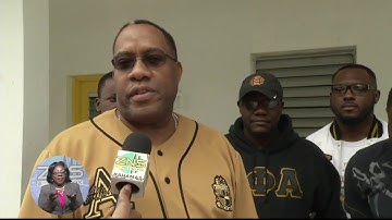 The Iota Epsilon Lambda Chapter of Alpha Phi Alpha on  The Bahamas Tonight 02 28 2016