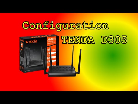 TENDA D305 4 ANTENNES : REVUE ; INSTALLATION et CONFIGURATION