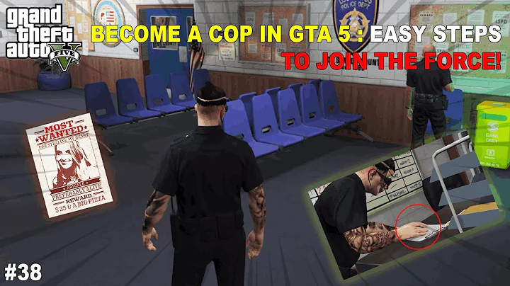 ( 99% PEOPLE DON'T KNOW ) HOW TO PLAY GTA V AS A COP? | GTA V GAMEPLAY #38