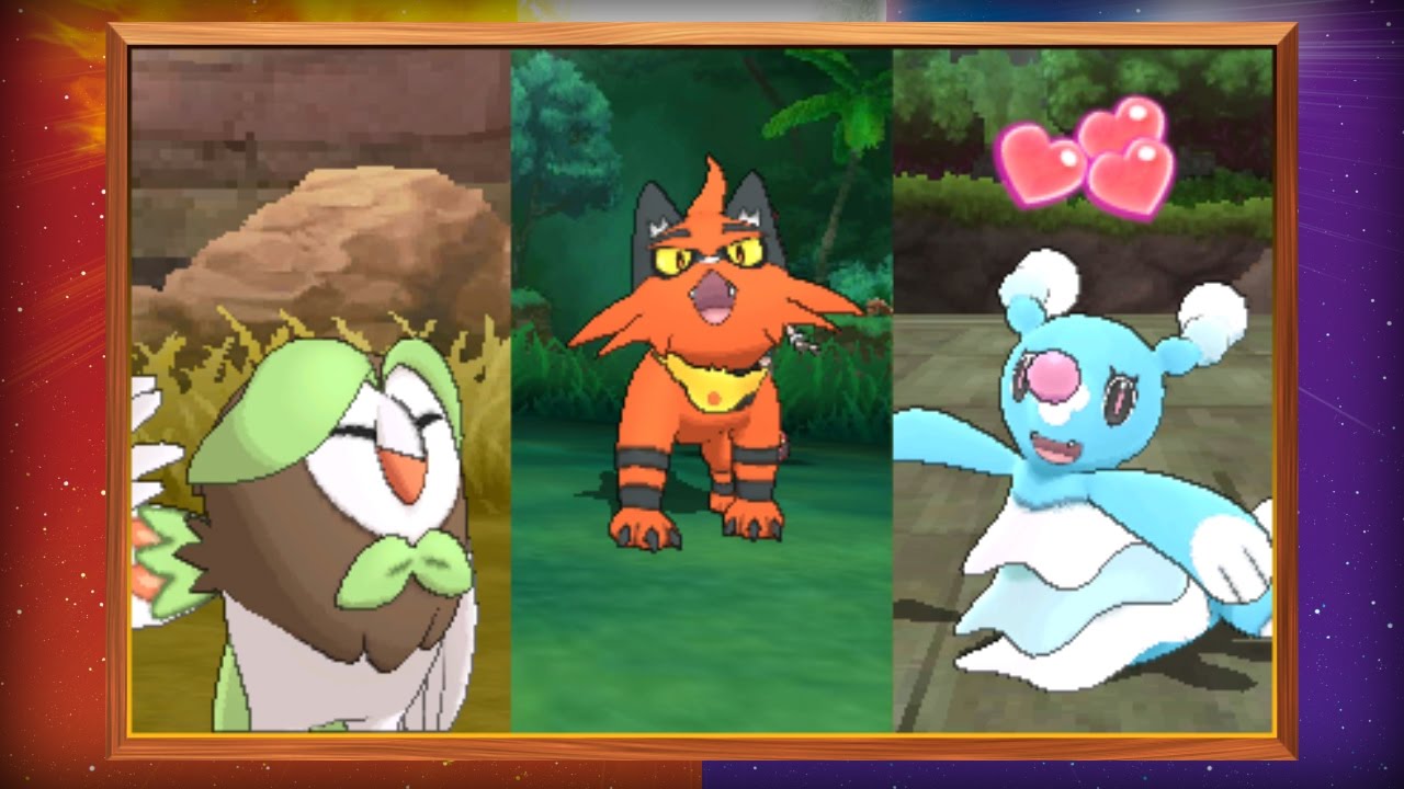 Svelate le evoluzioni dei tre Pokémon iniziali in Pokémon Sole e Pokémon Luna