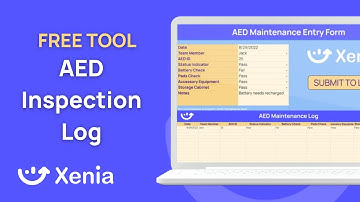 AED Inspection Log - Free Tool by Xenia