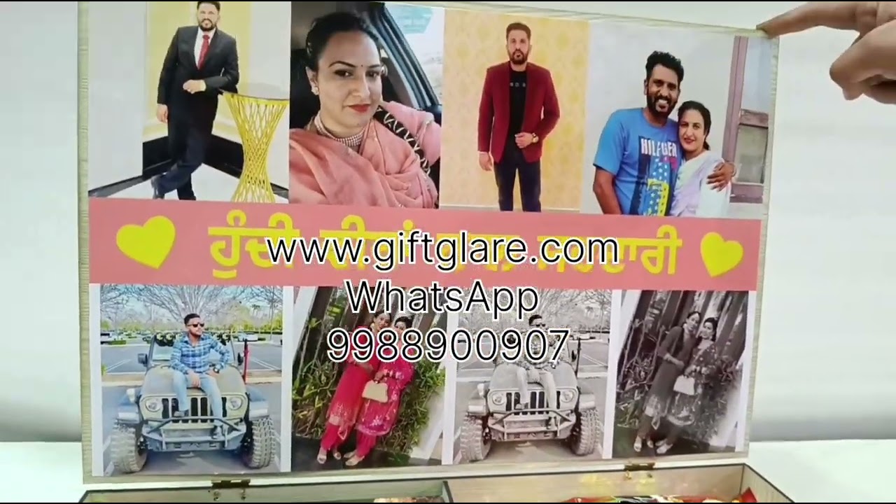 Customized Rakhi Box Type 3 (Only Box and Customization)