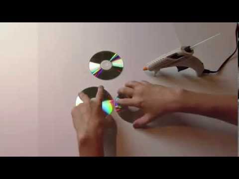 Membuat Lampu  Hias Dari  CD  Bekas  YouTube