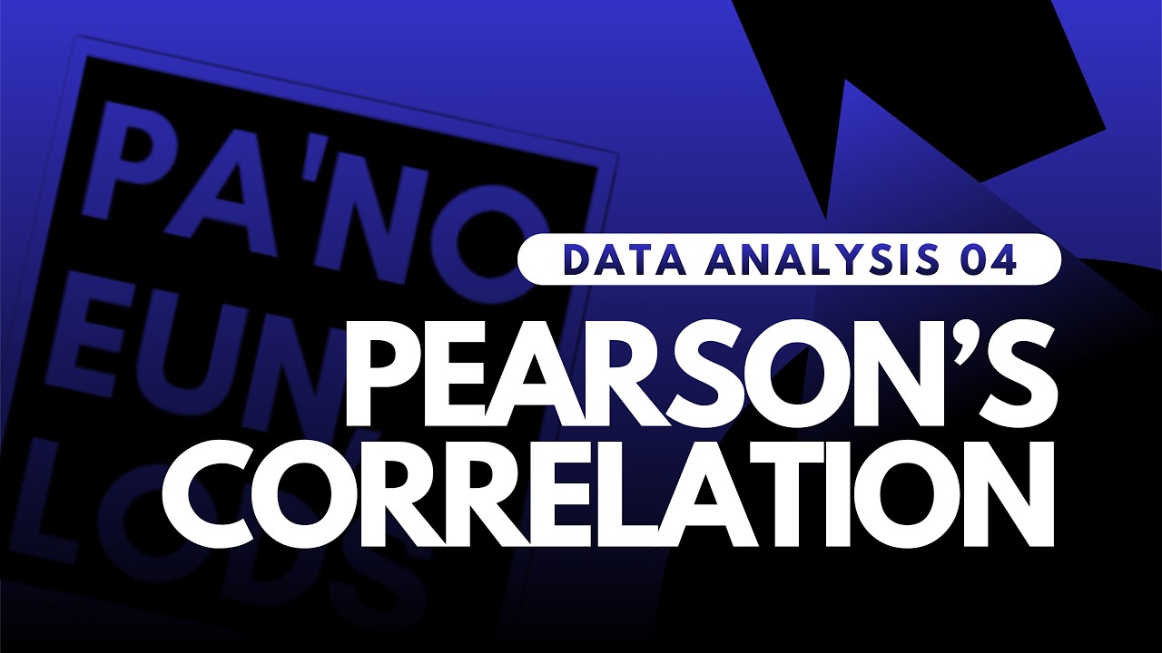 [DA04] Pearson's Correlation | Data Analysis na Naka-Taglish - YouTube