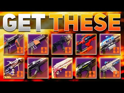 The 10 Weapons you Need before Season 19 (God Rolls PvE) | Destiny 2 Season of Plunder