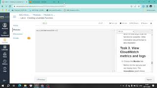lab 6 - creating a lambda function - SS2