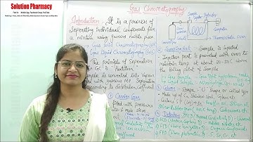 (42) Gas Chromatography | Introduction, Theory, Instrumentation of Gas Chromatography | IMA Lectures