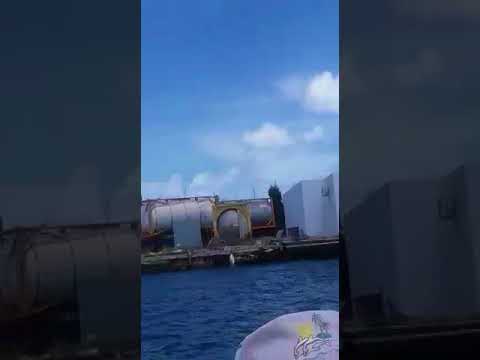 Cenário de destruição em St. Marteen