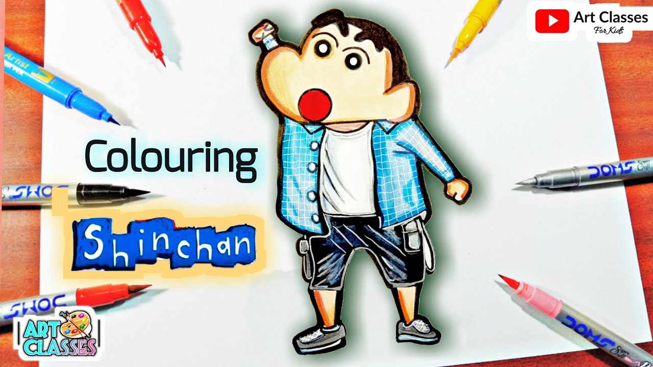 Crayon Shin-chan - Doodle Art Cartoon by Bruce.jpg