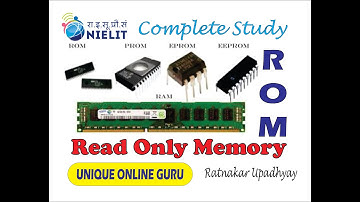 ROM Explained - Read Only Memory ROM Complete Study about ROM || Ratnakar Upadhyay