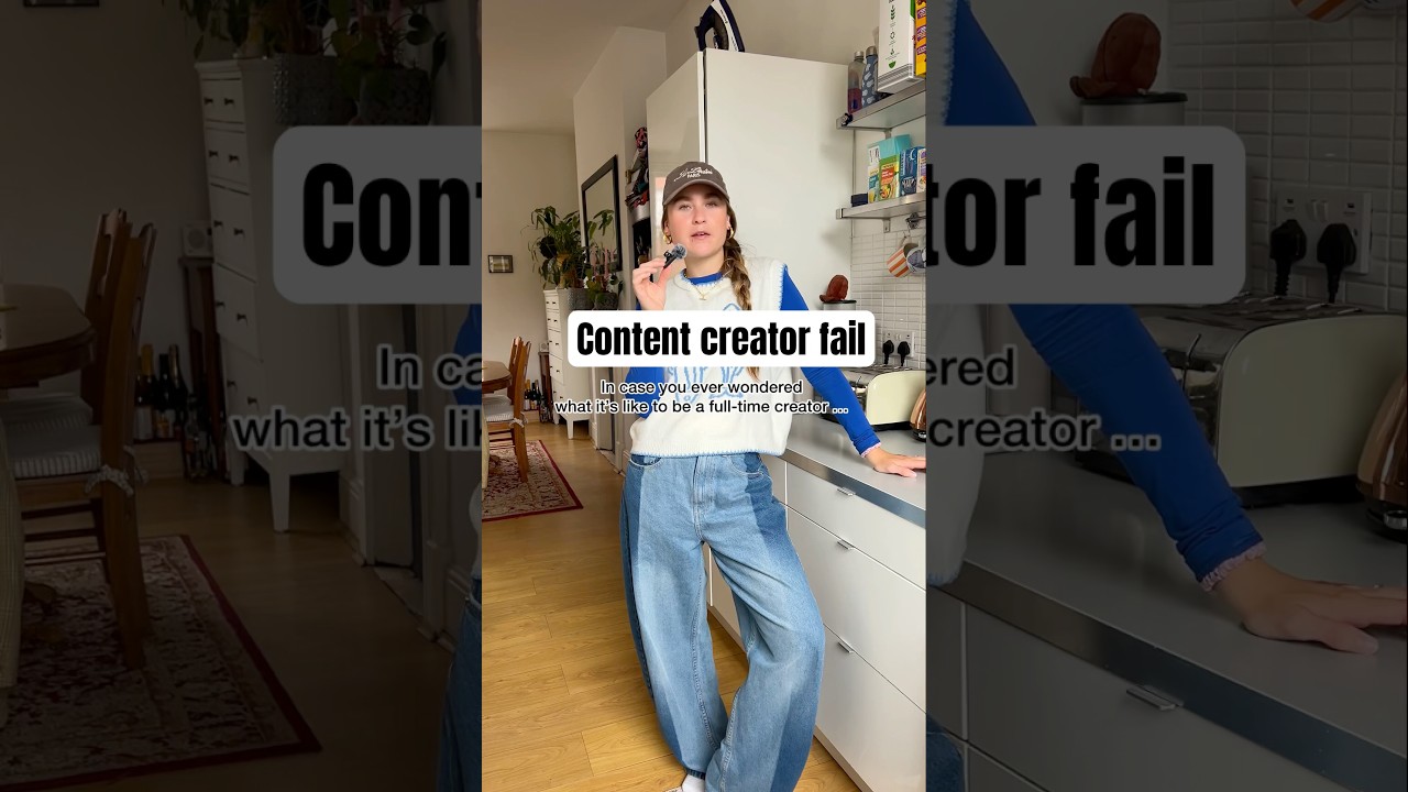Content creator fail / BTS 