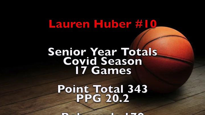Lauren Huber's Glenbard East Sr Year Basketball Hi...