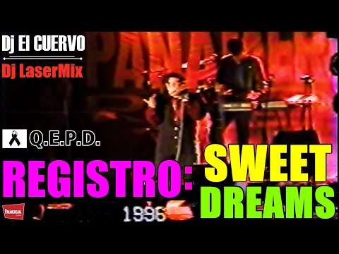 REGISTRO - SWEET DREAMS 1996 EN COMAS,TECHNO EURO-DANCE EN VIVO. DJ CUERVO, DJ LASERMIX