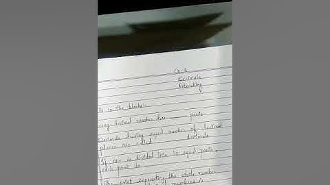 SVM CBSE || Std-IV|| Maths||Ch-8 ||Decimals || Reteaching ||Part-1