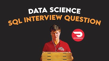 Most Common Data Science SQL Interview Question from DoorDash [window functions & partitions]