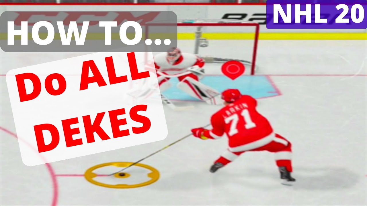 NHL 20: HOW TO DO ALL DEKES (NHL 19 