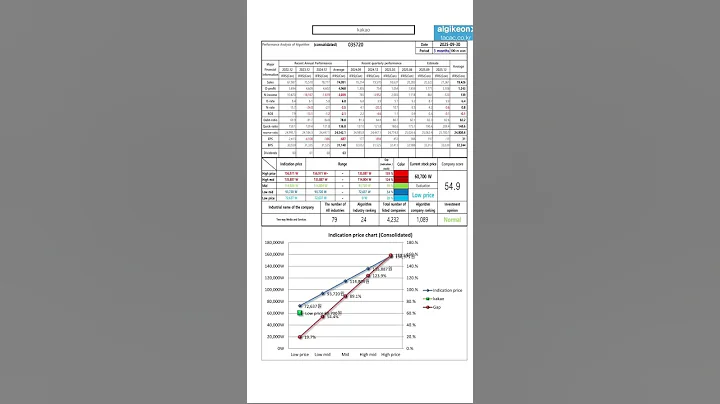카카오 035720 알고리즘 기업분석 보고서