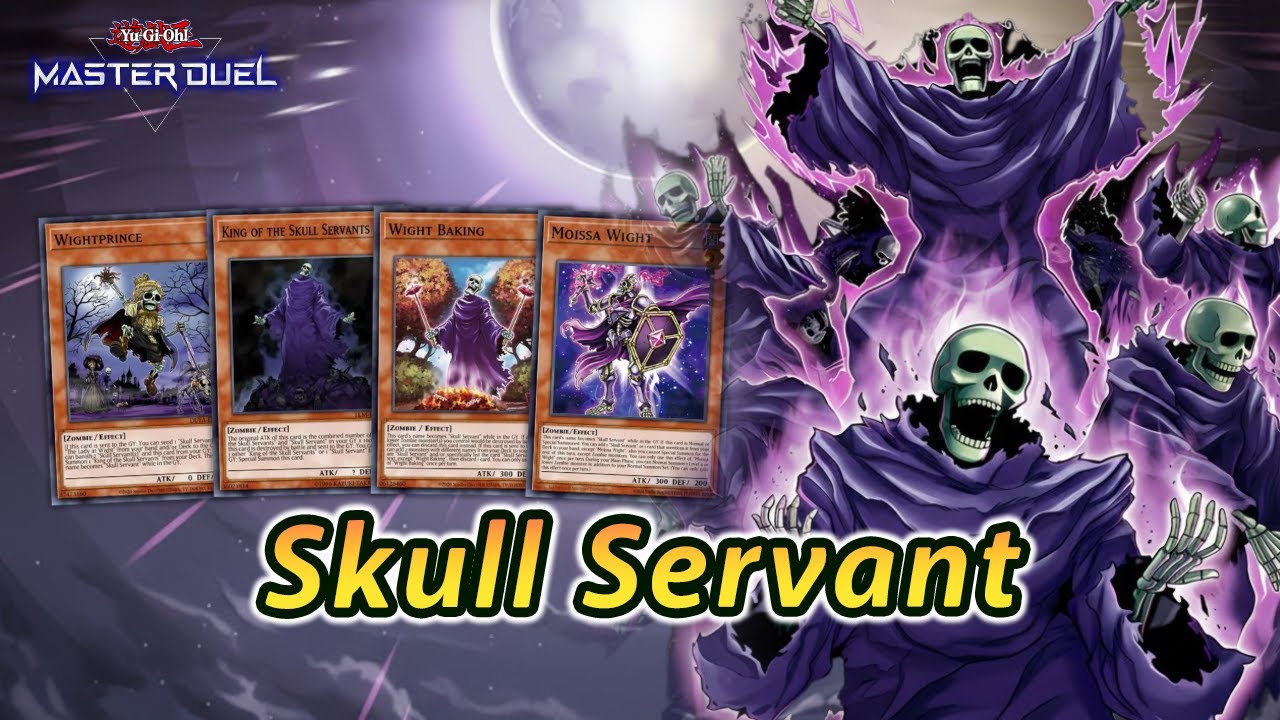 yugioh master duel skull servant deck I made a skull servant deck, what do you think : r/YuGiOhMasterDuel