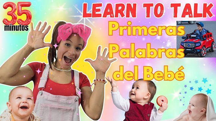 LEARN TO TALK I Primeras Palabras del Bebé I 5 Sentidos I Números y Mucho Más