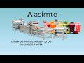 Línea Automática de Extracción de Jugos de Fruta | Tecnología en Frío ASIMTE