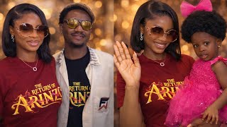 SEE HOW PEOPLE SCREAM AS PRISCILLA AND FESTUS OJO STORMS THE CINEMA FOR THE RETURN OF ARINZO