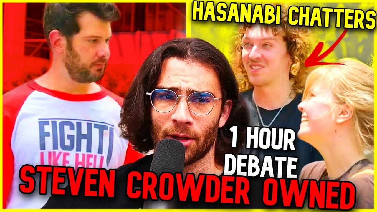 Steven Crowder OWNED by Hasanabi Fans | Hasanabi Reacts