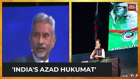 Pakistan Ex-PM Imran Khan Plays Jaishankar Video At Lahore Rally, Praises PM Modi