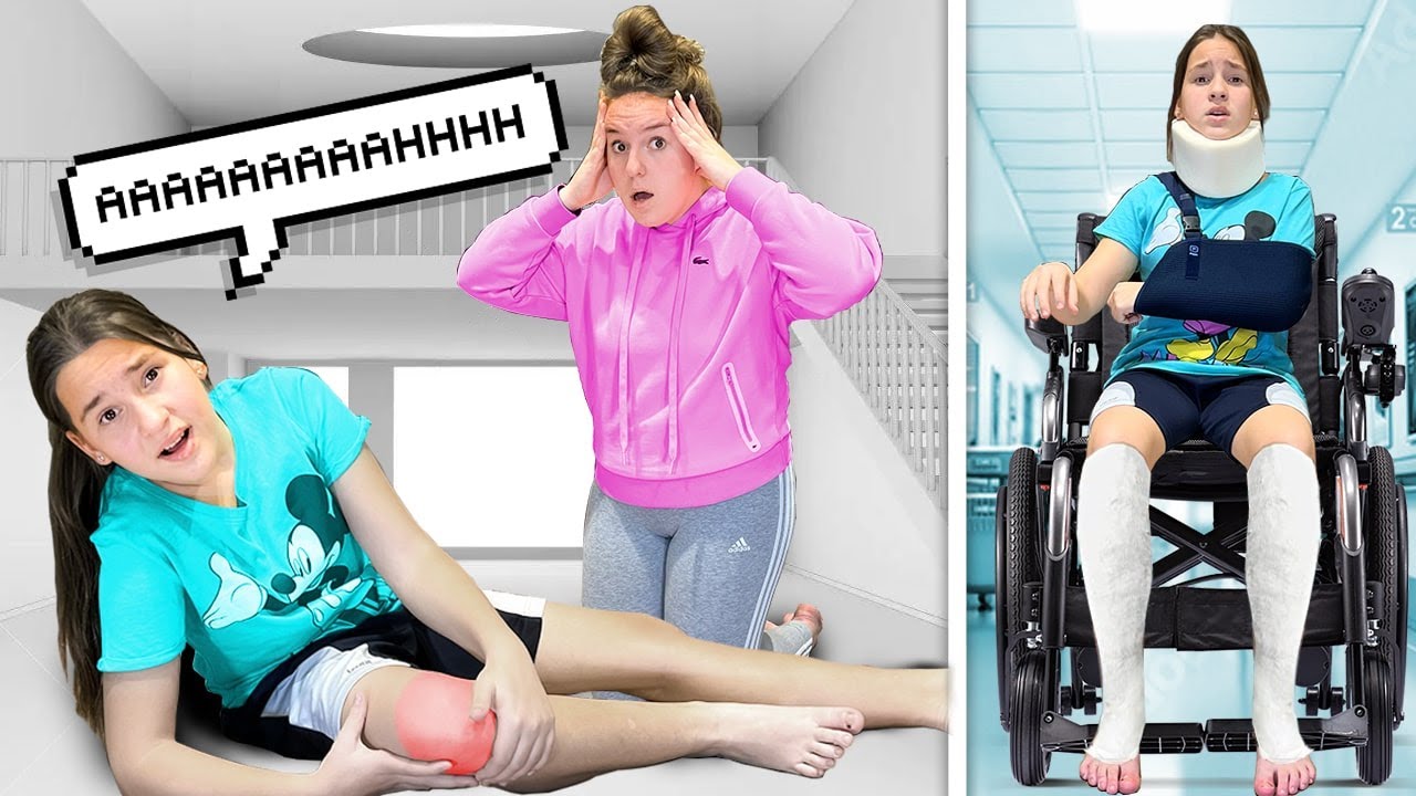 Am lya S est Cass e La Jambe ELLE DEVIENT FOLLE PRANK a Tourne 