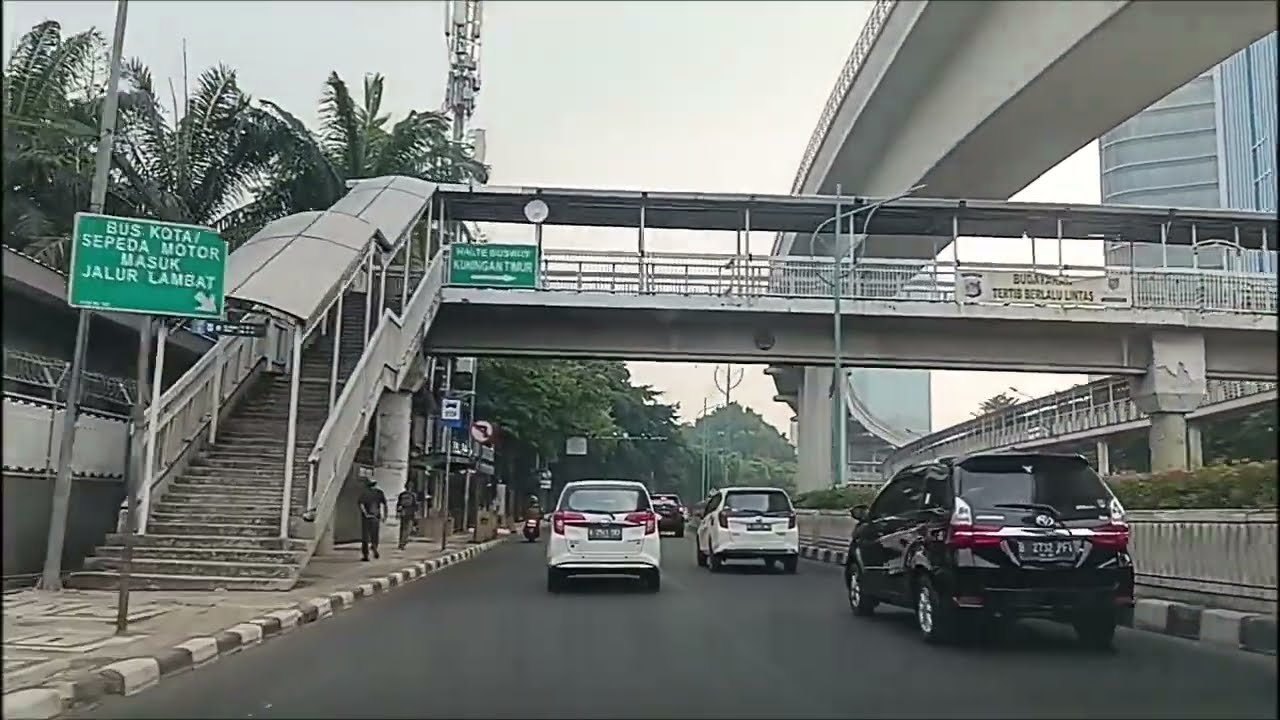 UKI Cawang - Kuningan : Perjalanan UKI Cawang JakTim Menuju Rasuna Said Plaza Setiabudi Jak Sel