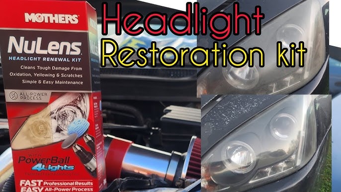 MOTHERS Powerball 4 Lights Headlight Restore Kit