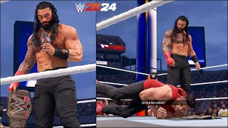 WWE 2K24 My Rise - The Landlord Roman Reigns Returns #16