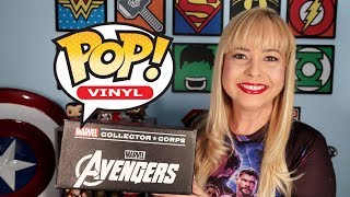 Unboxing da mystery box da Funko, a collector corps de Vingadores U...