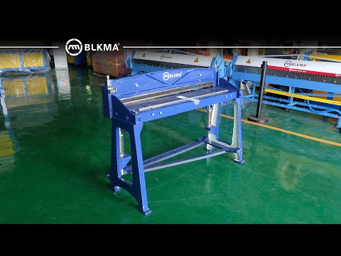 BLKMA Foot shearing machine/ Manual guillotine metal shear machine /Foot sheet metal cutting