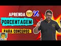 Aprenda como Gabaritar PORCENTAGEM em Concursos | Felippe Loureiro