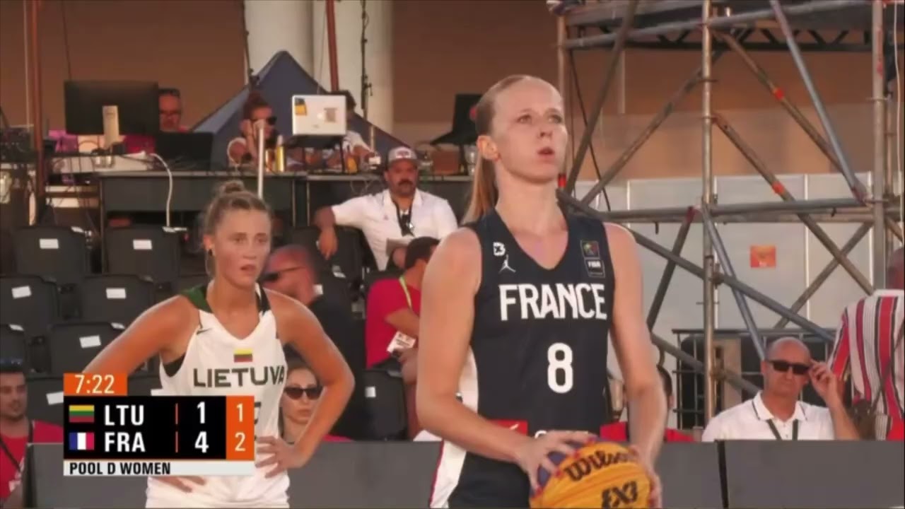 Elmira Maelynn FIBA 3x3 U17 European cup 2022 France-Lithuania