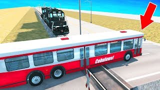 BeamNG Drive - Incredible Train accidents #2 (Railroad crashes) Crash Therapy