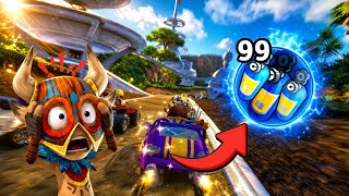 😱 I used EXTREME 99 Boost HACK in Beach Buggy Racing... then this happened! screenshot 3