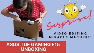 ASUS TUF Gaming F15 computer: The perfect laptop for video editing!