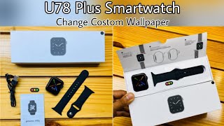 U78 Plus Smartwatch | Costom Wallpaper Smartwatch | Lastest Apple Watch Series 5 | Master  Clone