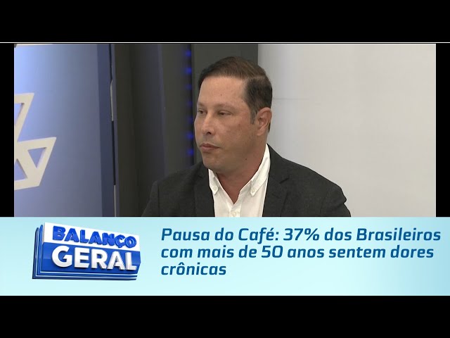 Pausa do Café: 37% dos Brasileiros com mais de 50 anos sentem dores crônicas