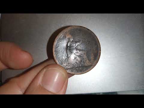 1862 Old One Penny Coin Queen Victoria Worth Money Difference Value S