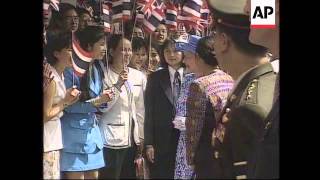 Thailand - Queen's visit