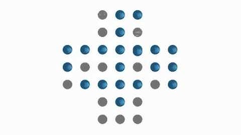 Solution to English Peg Solitaire