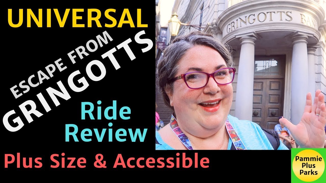 Universal - Escape From Gringotts - Ride Review - Plus Size & Accessible