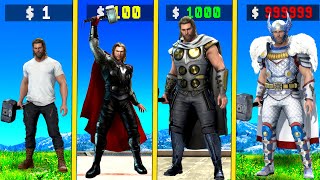 $1 THOR to $1,000,000,000 THOR  in GTA 5