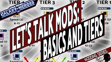 Picking your Mods to Slice! | Star Wars: Galaxy of Heroes