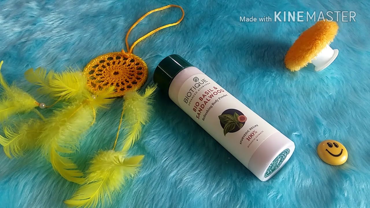 biotique talcum powder