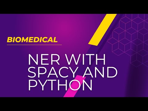 NER for Biomedical using spacy and python