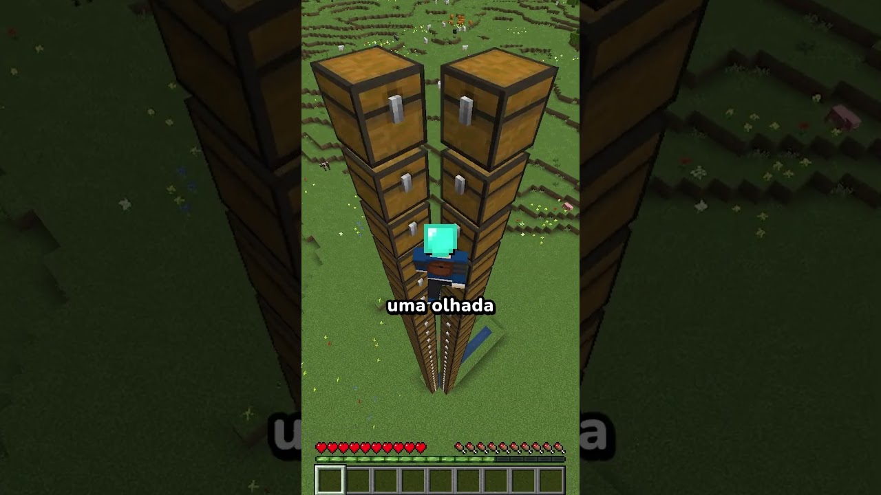 Testando mitos do Minecraft.